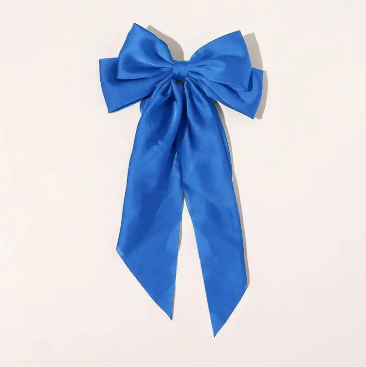 Bow Ribbon Hairpin Simple Retro Fabri