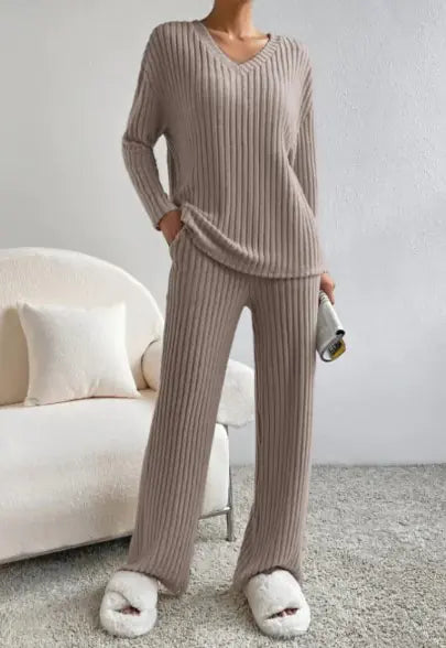 Knitted Two-piece Set